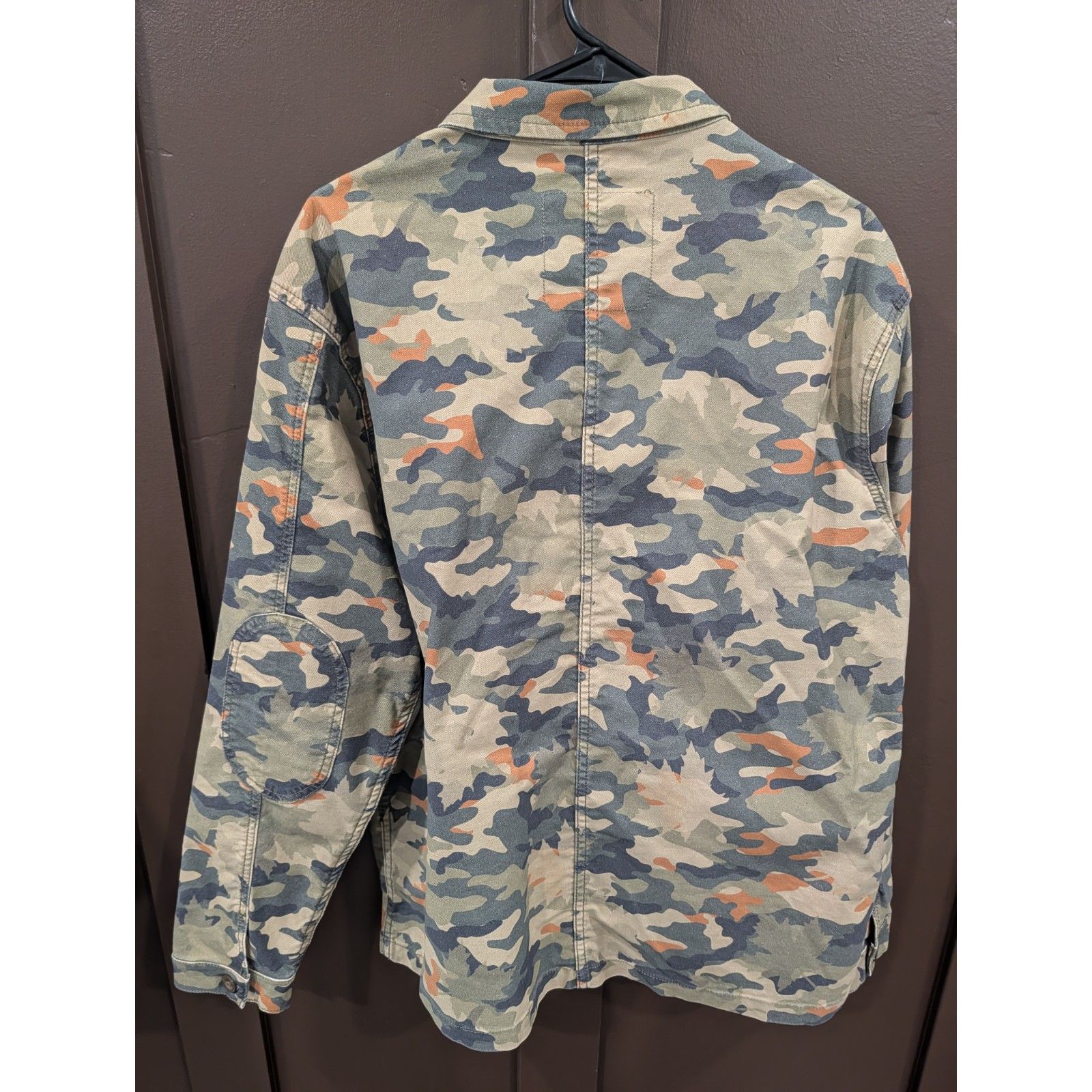 Nwt &Sons Carver Surplus Camo Chore Jacket, Men’s Size L, Stonewashed Cotton Twi — image 2 of 8